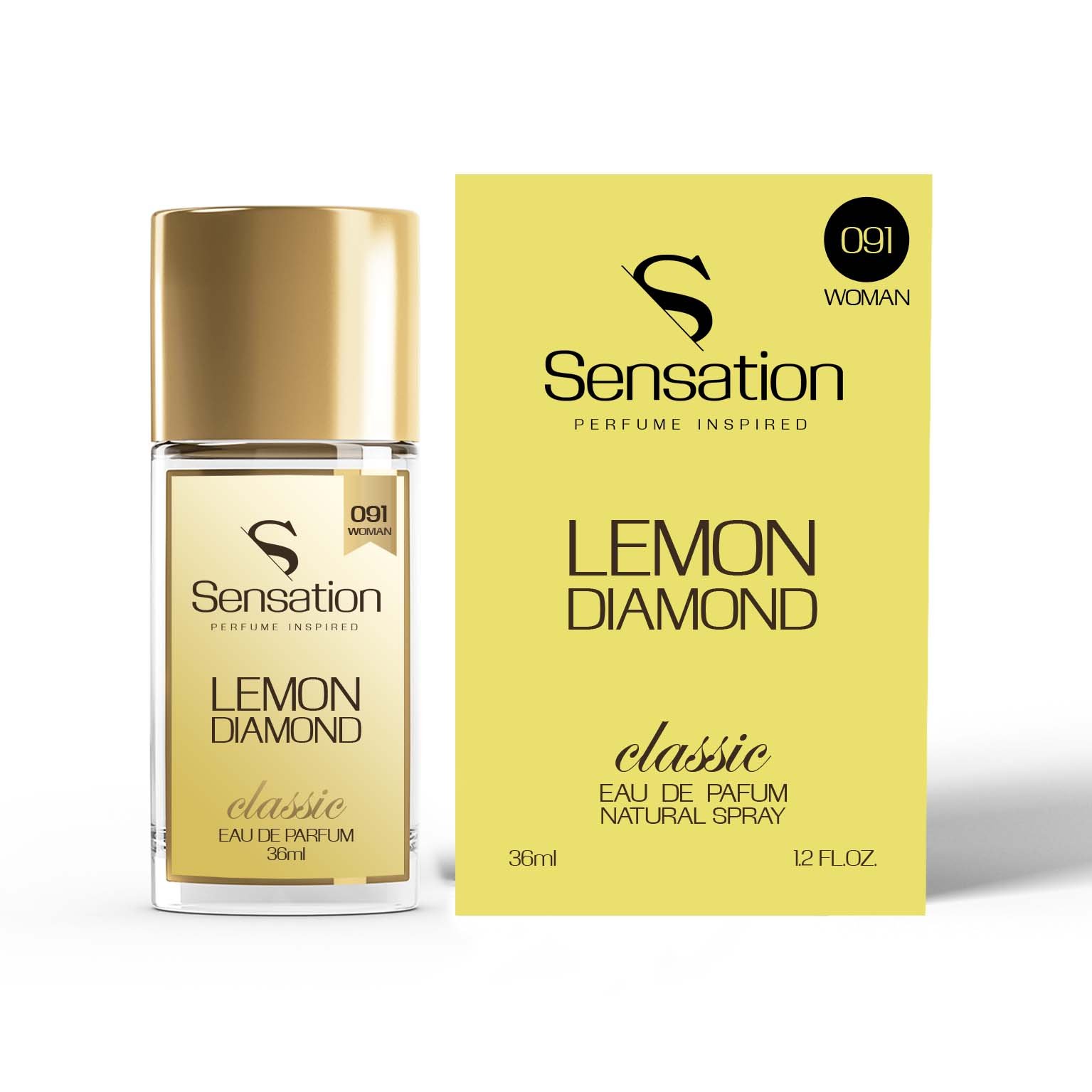Sensation 091 LEMON DIAMOND 36ml